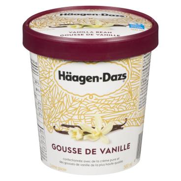 Häagen-Dazs Crème glacée gousse de vanille 500ml