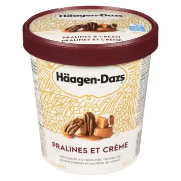 Häagen-Dazs Crème glacée pralines et crème 500ml