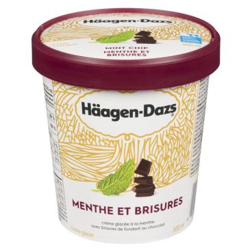 Häagen-Dazs Crème glacée menthe et brisures 500ml