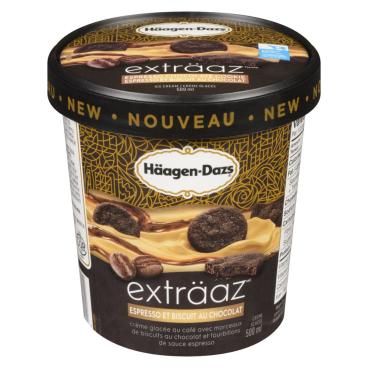 Häagen-Dazs Crème glacée espresso et biscuit au chocolat 500ml