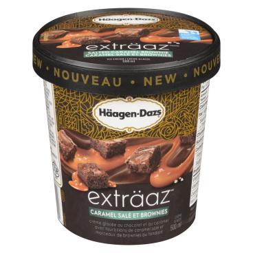 Häagen-Dazs Crème glacée caramel salé et brownie 500ml