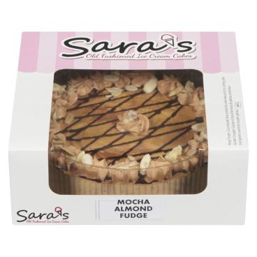 Sara's Mocha Fudge Almond Ice Cream Cake 1.4L