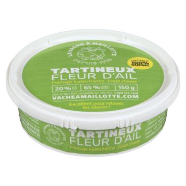 La Vache à Maillotte Tartineux Fleur D'Ail 150g