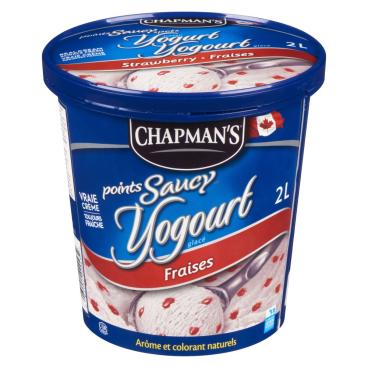 Chapman's Yogourt glacé fraises 2L