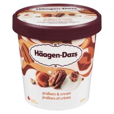 Häagen-Dazs Pralines & Cream Ice Cream 450ml