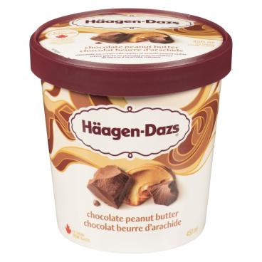 Häagen-Dazs Chocolate Peanut Butter Ice Cream 450ml