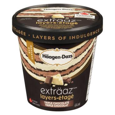 Häagen-Dazs Triple Chocolate Ice Cream 414ml