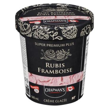Chapman's Crème glacée rubis framboise 500ml
