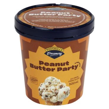 Foothills Creamery Peanut Butter Party Ice Cream 500ml