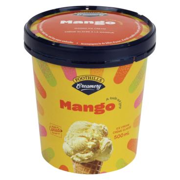 Foothills Creamery Mango Ice Cream 500ml