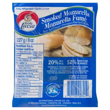 Santa Lucia Smoked Mozzarella 227g