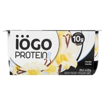 Iögo Vanilla Greek Yogurt 0% M.F. 4x125g