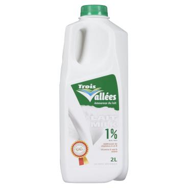 Laiterie des Trois Vallées Inc Partly Skimmed Milk 1% M.F. 2L