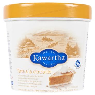 Kawartha Dairy Crème glacée tarte à la citrouille (saisonnier) 1.5L
