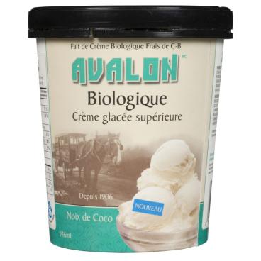 Avalon Crème glacée biologique noix de coco 946ml