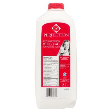 Perfection Homogenized Milk 3.25% M.F. 2L