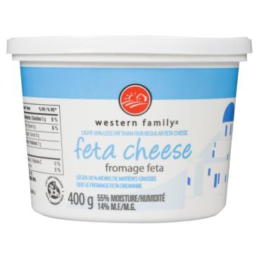 Western Family Light Feta 400g