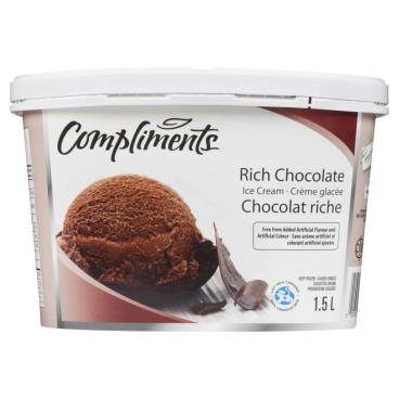 Compliments Rich Chocolate Ice Cream 1.5L