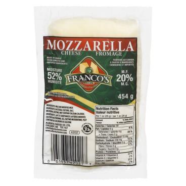 Franco's Mozzarella RW / PV