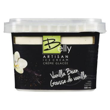 Belly Artisan Ice Cream Vanilla Bean Ice Cream 500ml