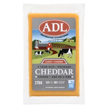 ADL Classic 2 Year Old Coloured Cheddar 270g
