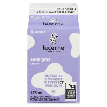 Lucerne Crémier sans gras 473ml