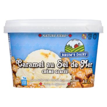 Brum's Dairy Crème glacée caramel au sel de mer 1.5L