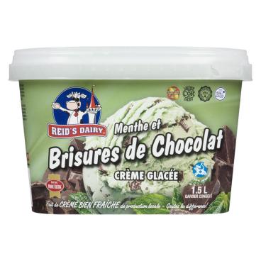 Reid's Dairy Crème glacée menthe et brisures de chocolat 1.5L