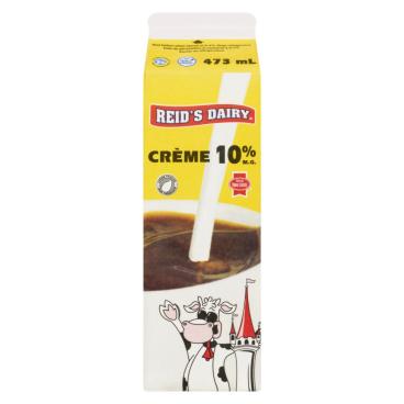 Reid's Dairy Crème 10% M.G. 473ml