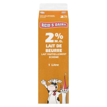 Reid's Dairy Babeurre 2% M.G. 1L