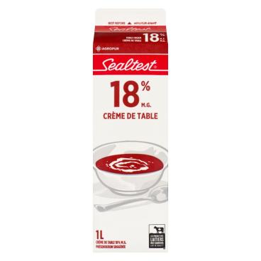 Sealtest Crème de table 18% M.G. 1L