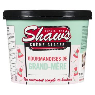 Shaw's Ice Cream Crème glacée gourmandises de grand-mère 1.5L
