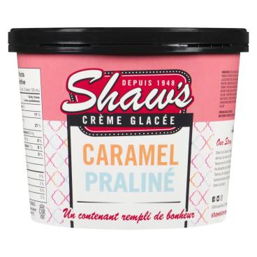Shaw's Ice Cream Crème glacée caramel praliné 1.5L