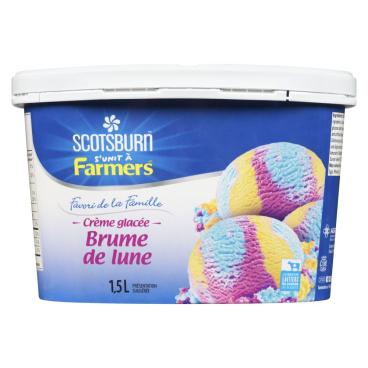Scotsburn s'unit à Farmers Crème glacée brume de lune 1.5L