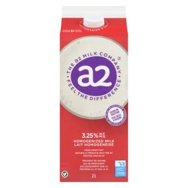 The A2 Milk Company Homogenized A2 Milk 3.25% M.F. 2L