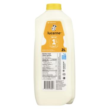 Lucerne Partly Skimmed Milk 1% M.F. 2L