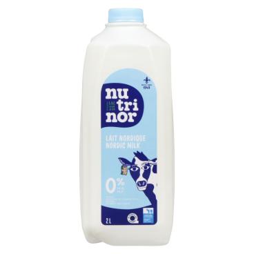 Nutrinor Organic Nordic Skim Milk 0% M.F. 2L