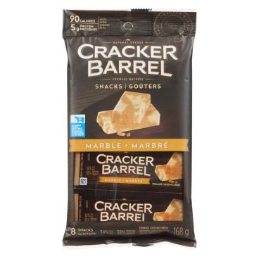 Cracker Barrel Marble Cheddar Snacks 168g