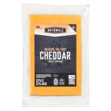 Bothwell Cheese Medium Colored Cheddar 540g