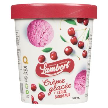 Lambert Crème glacée cerise de bordeaux 500ml