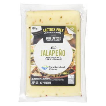 Paradise Island Cheese Lactose Free Monterey Jack Jalapeño 400g