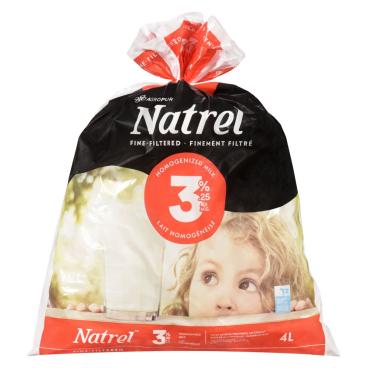 Natrel Fine-Filtered Homogenized Milk 3.25% M.F. 4L