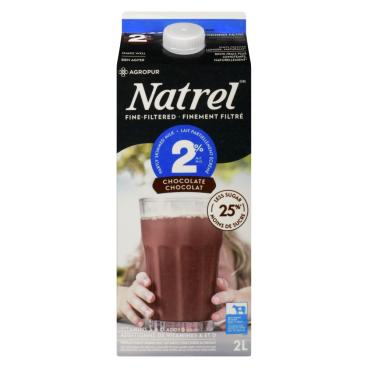 Natrel Fine-Filtered Partly Skimmed Chocolate Milk 1% M.F. 2L