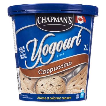 Chapman's Yogourt glacé cappuccino 2L