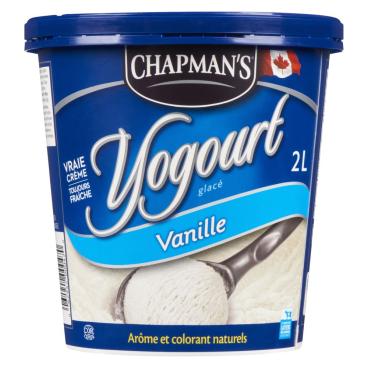 Chapman's Yogourt glacé vanille 2L