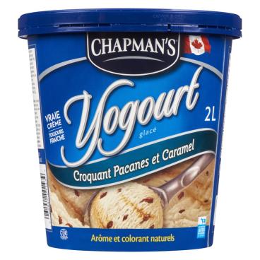 Chapman's Yogourt glacé croquant pacanes et caramel 2L