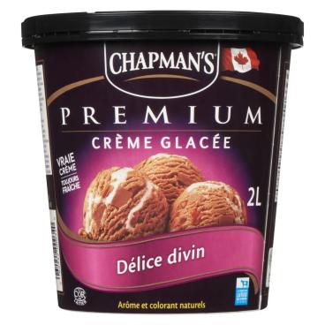 Chapman's Crème glacée premium délice divin 2L