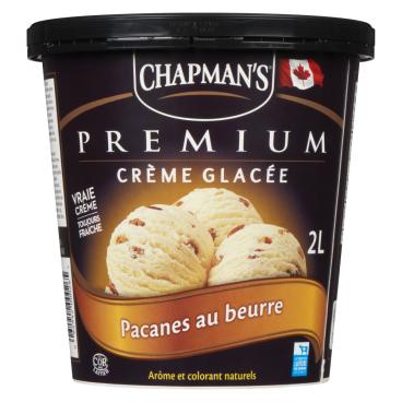 Chapman's Crème glacée premium pacanes au beurre 2L