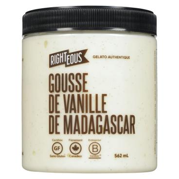 Righteous Gelato gousse de vanille de Madagascar 562ml