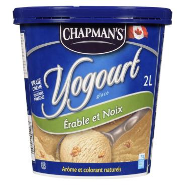 Chapman's Yogourt glacé érable et noix 2L